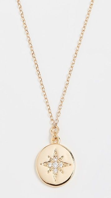 Starburst Coin Pendant Necklace | Shopbop