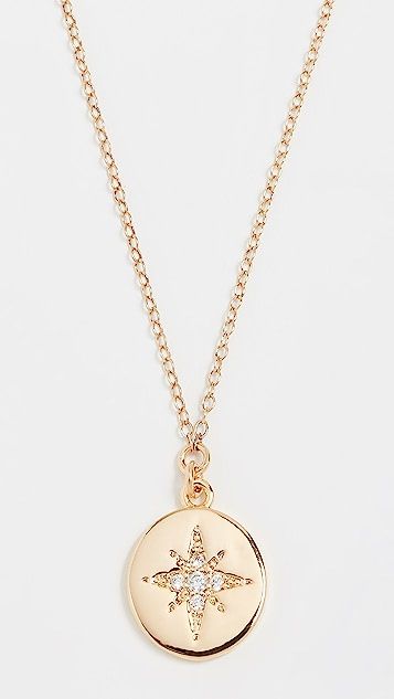 Starburst Coin Pendant Necklace | Shopbop
