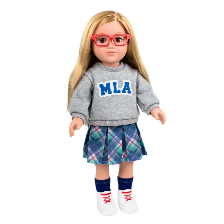 My Life As Sydney Posable 18-inch Doll,  Medium Blonde Hair, Brown Eyes | Walmart (US)