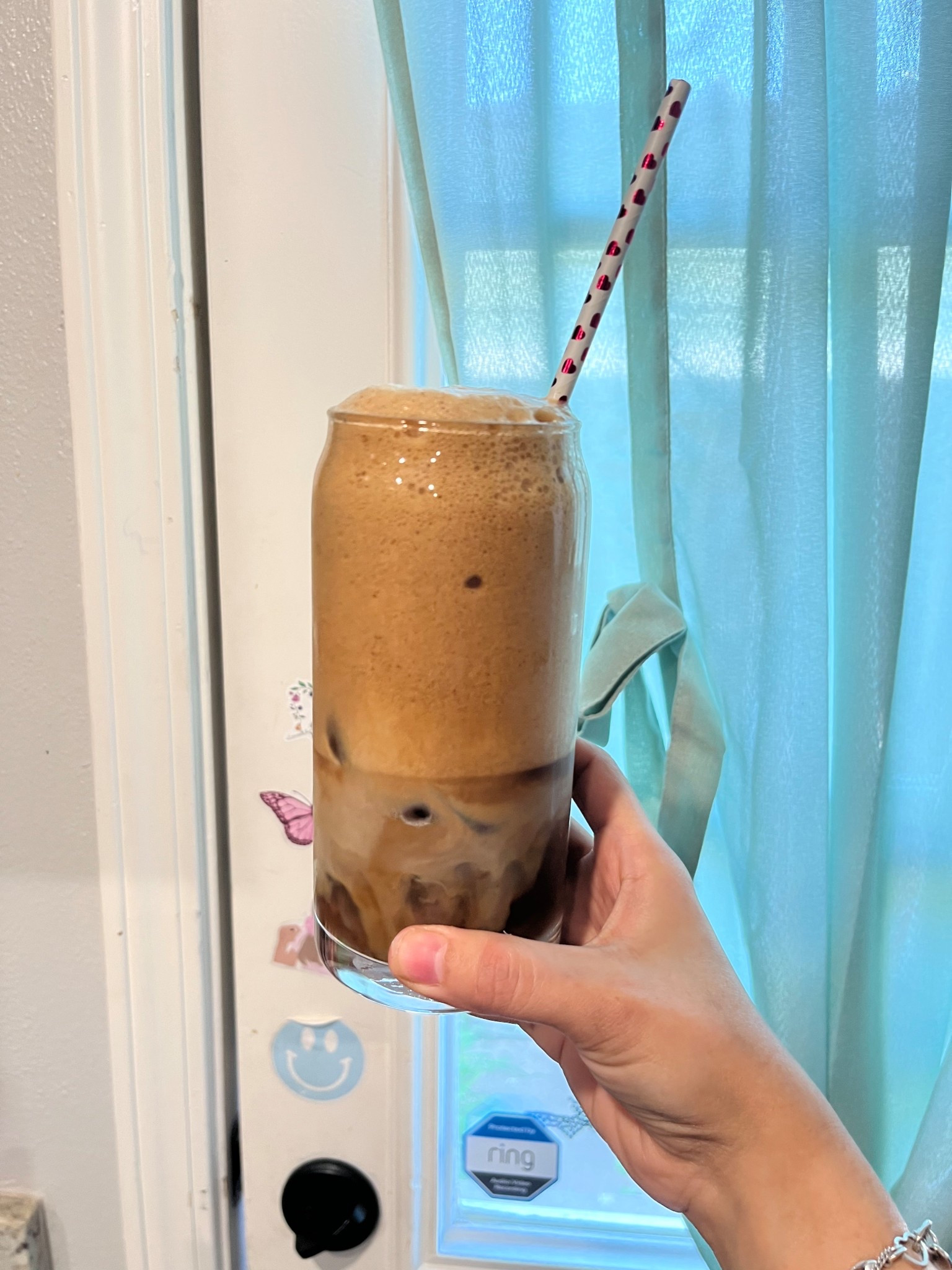 The perfect glass cup for iced coffee $1.98 

#LTKFindsUnder50 #LTKSummerEdit #LTKHome