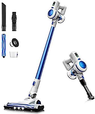 Orfeld Cordless Vacuum, Stick Vacuum Cleaner 2 in 1, 17 kPa Powerful Suction, Lightweight Handhel... | Amazon (US)
