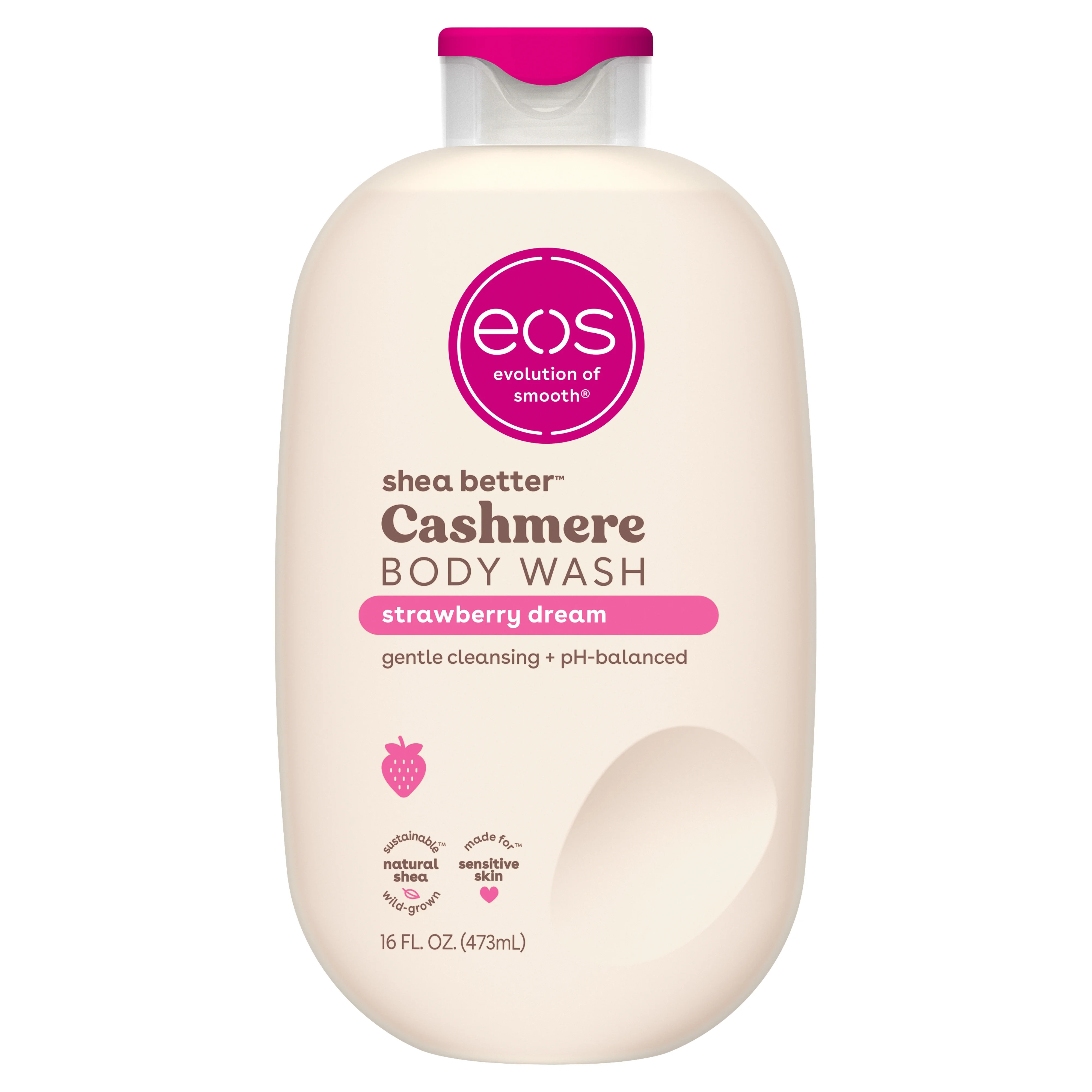 eos Shea Better Cashmere Body Wash - Strawberry Dream - 16 fl oz | Walmart (US)