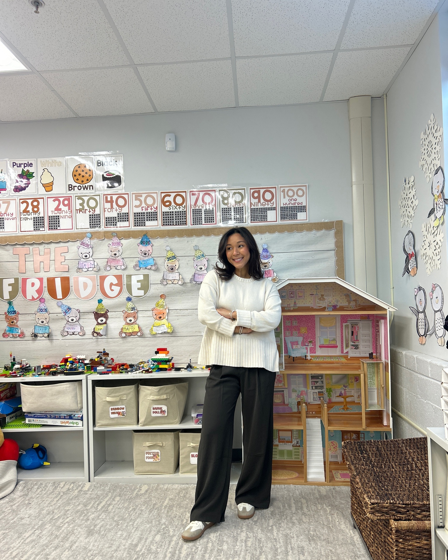 Linked a similar and exact style of the sweater - they don’t have this color anymore ❤️

#LTKWorkwear #LTKFindsUnder50 #LTKFindsUnder100