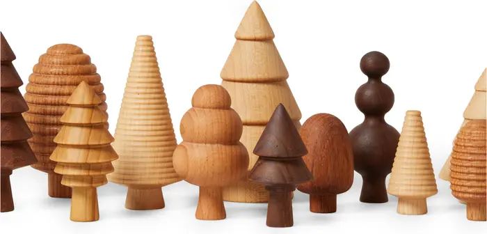 Farmhouse Pottery Set of 11 Wood Forest Trees | Nordstrom | Nordstrom