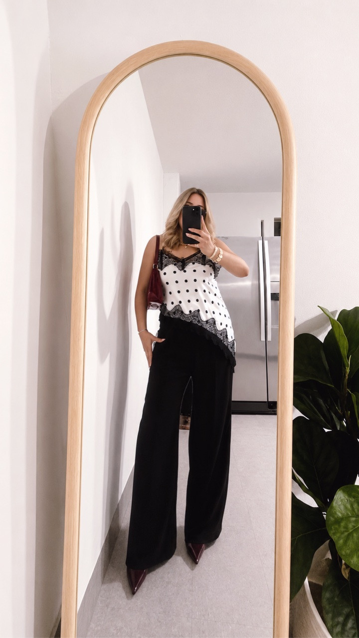 Loving this simple yet elegant summer look ☀️
A few timeless pieces can make getting dressed so much easier while still looking put together. ✨

What’s your favorite part of this outfit? 🤍
@wdirara_us 
#summeroutfit #wdirarastyle #ootd #outfitinspo #classystyle