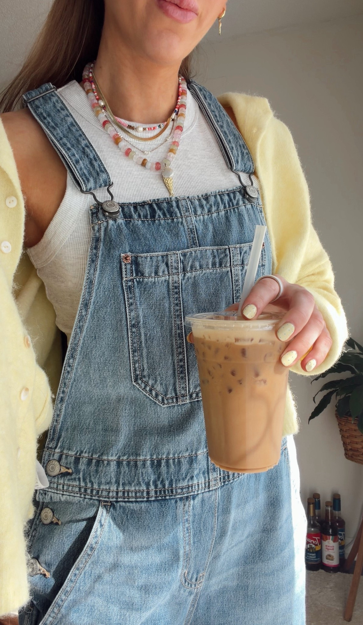 Simple spring/summer outfit 💛 
Overalls: 0
Tank: small
Cardigan: golden haze, small 

#LTKgrwm #LTKootd #LTKSeasonal