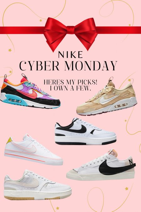 The best deal on the jumbo blazer is doing the mens shoe. I wear a men’s 7 in Nikes because I ALWAYS SIZE UP half a size in Nike bc they run small. Nike cyber Monday deals! Code: CYBER in cart for discount! I own the Air Max 90 Futura’s and the Nike jumbo blazers! 

#LTKshoecrush #LTKGiftGuide #LTKCyberWeek
