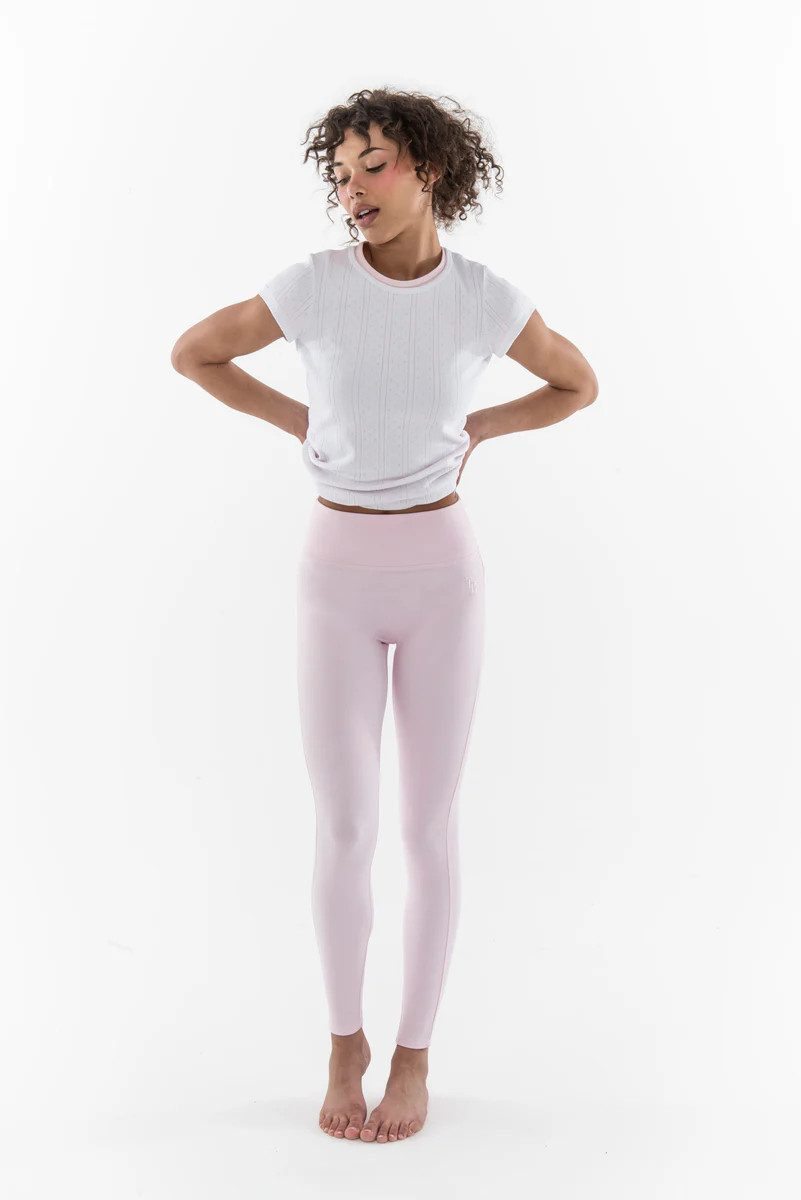 VARSITY LEGGING BLUSH | The Bar
