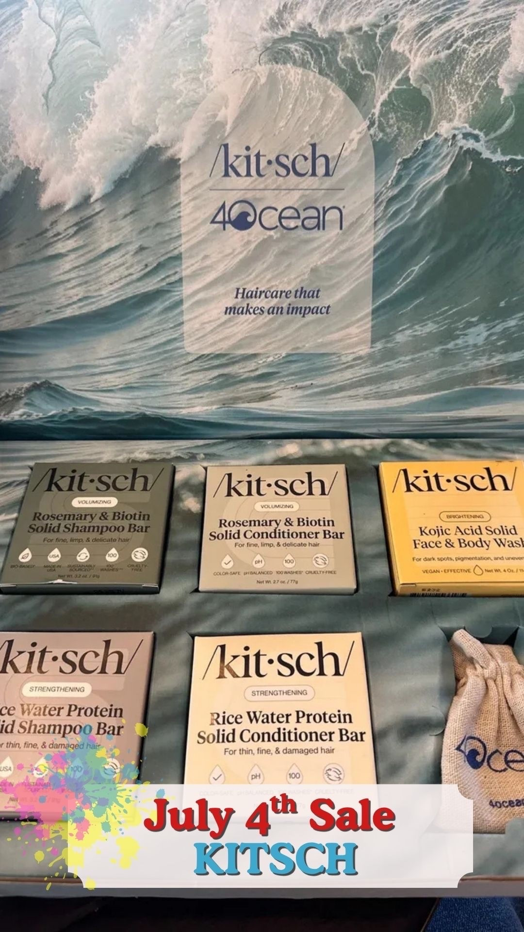 Kitsch Fourth of July weekend sale! Kitsch is one of my favorite brands! They just came out with these awesome shampoo & conditioner bars and they smell so delish! 


Hair routine, hair day, kitsch, shampoo bar, conditioner bar, self care, Beauty routine, beauty favorites, skincare, grwm, perfume, fragrance

#LTKBeauty #LTKgrwm