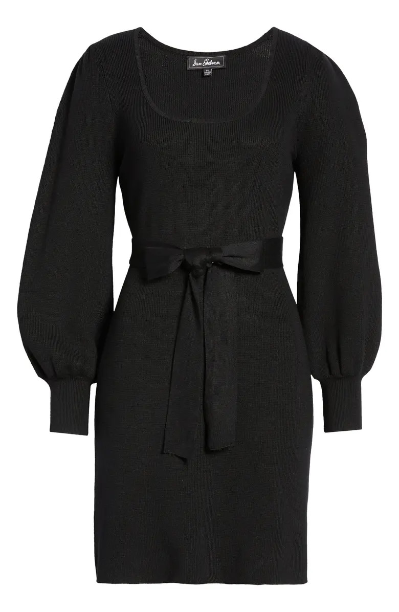 Scoop Neck Rib Sweater Dress | Nordstrom