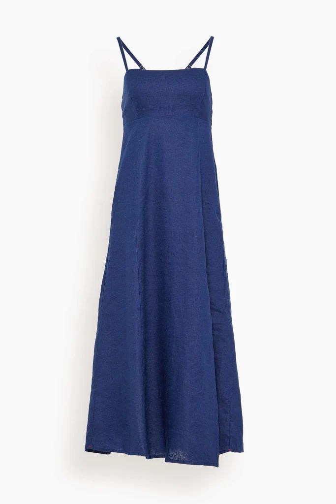 Daryl Dress in Aegean Blue | Hampden Clothing