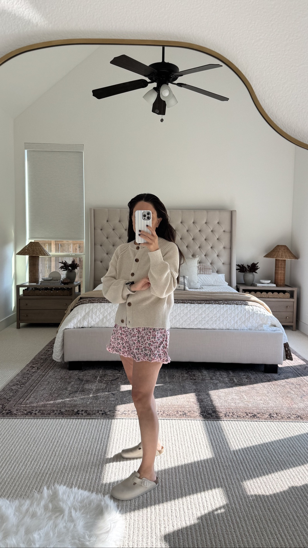 Target fall fashion finds that are perfect for those warm early fall days when you want to dress for fall without overheating. Target is currently offering save $15 when you spend $60 on clothing and accessories, making it a great time to grab a few pieces for your fall wardrobe. I paired this neutral cardigan with these floral pj shorts and comfy clogs for an easy transitional fall outfit that works for lounging or going on a stroll. Such a cute Target outfit if you’re looking for petite-friendly fall outfit ideas, casual fall fashion, cardigan outfits or easy women over 50 fall outfit inspiration.

#LTKootd #LTKvlog #LTKPetite