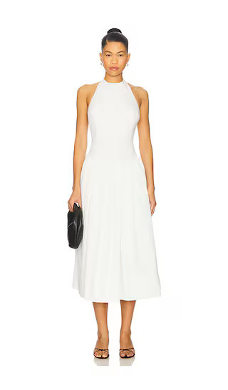 L'Academie by Marianna Akiri Midi Dress in White. - size S | Revolve Clothing (Global)