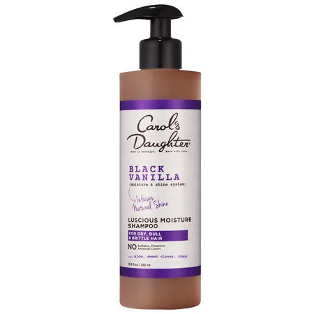 Carol s Daughter Black Vanilla Sulfate Free Moisturizing Daily Shampoo 12 fl oz | Walmart (US)