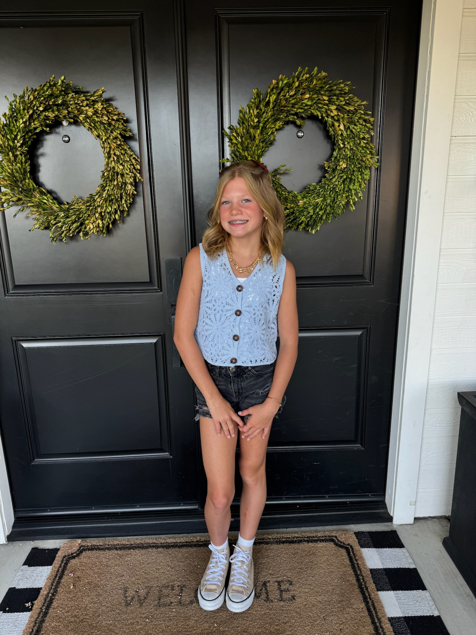 Back to school outfit idea for tween girls📚✂️✏️


abercrombie, target, target top, black jean shorts converse, crew socks for girls, owala, kenz kustomz, backpack, b2s, b2s essentials, back to school outfit idea, Britt Horton, California, mom of 3 

 #LTKFindsUnder100 #LTKKids #LTKFamily
