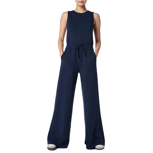 Women's Spanx AirEssentials Jumpsuit Small Timeless Navy | Scheels
