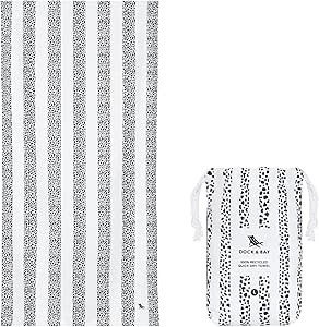Dock & Bay Beach Towel - For Travel, Swimming, Camping, Holiday - Super Absorbent, Quick Dry, San... | Amazon (UK)