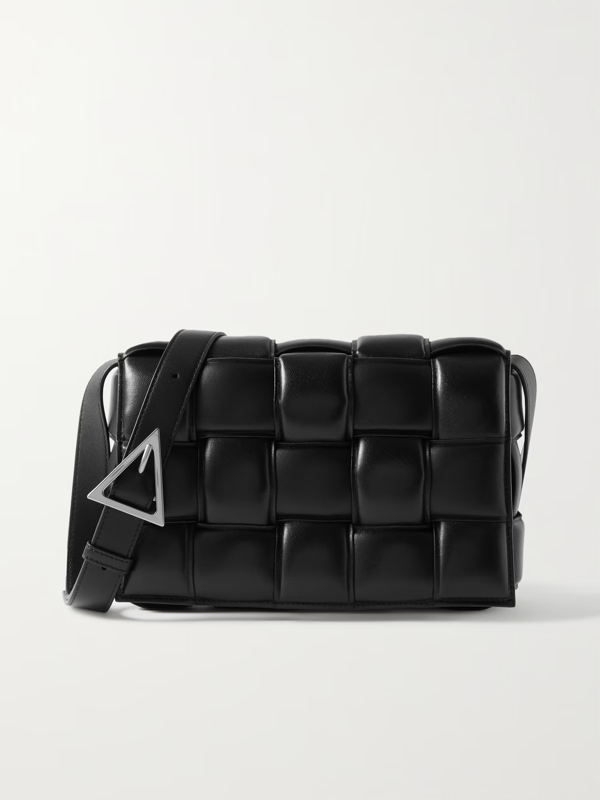 Cassette padded intrecciato leather shoulder bag | NET-A-PORTER (US)