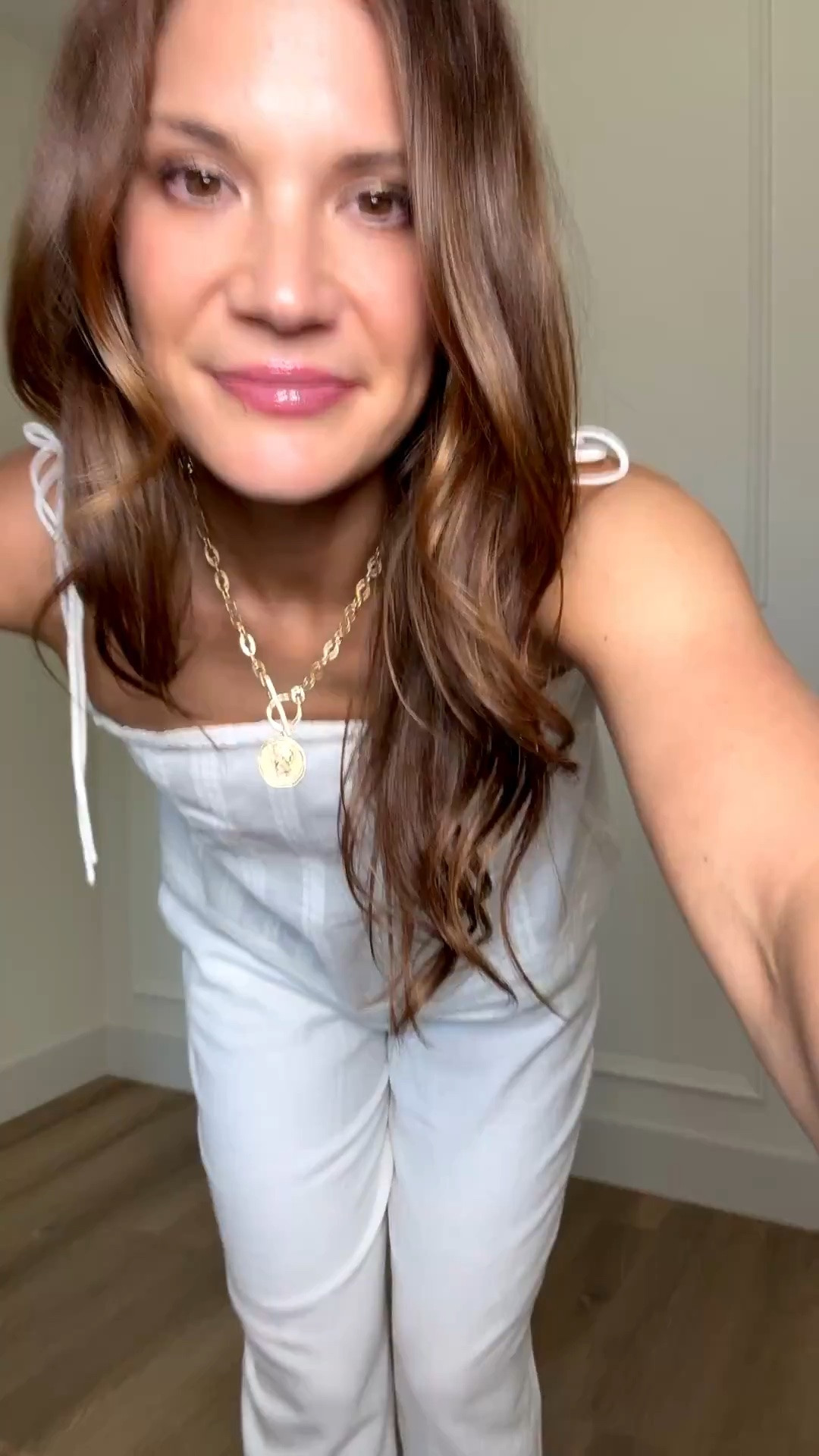ABERCROMBIE SALE! 20-40% off! This all-white summer outfit features a lightweight sleeveless top paired with white wide-leg pants with embroidered floral details at the hem, finished with brown slide sandals. Perfect for brunch, casual summer outings, or relaxed weekend days, this look is feminine, airy, and effortlessly chic. Ideal for tall-girl-approved summer outfits that are comfortable, versatile, and stylish.

white sleeveless top, wide-leg pants outfit, summer brunch outfit, tall girl style, floral embroidery pants, casual summer outfit, comfortable summer look, effortless summer style StangandCo

#LTKootd #LTKSeasonal #LTKTall