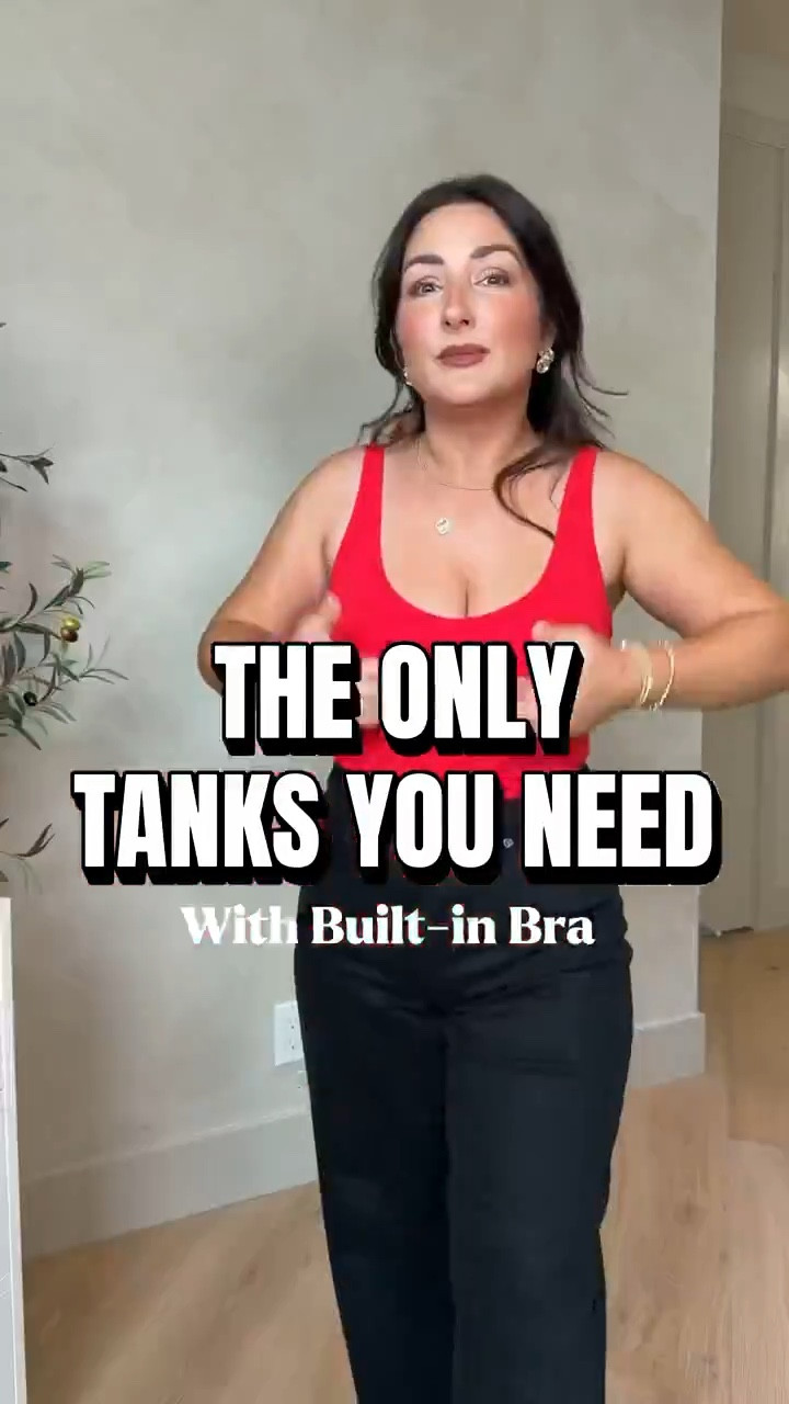 If you’ve been looking for your go-to everyday tank, look no further. These cotton rib tanks have a built in bra so no extra layers, and they are not cropped! I have every single color!

I’m 5ft 140lbs wearing a size small in all colors!

Black jeans size 28 petite 
Levi’s jeans size 27 
Red and gray sweats size small 
Navy sweats size medium petite 

#LTKPetite #LTKootd #LTKgrwm