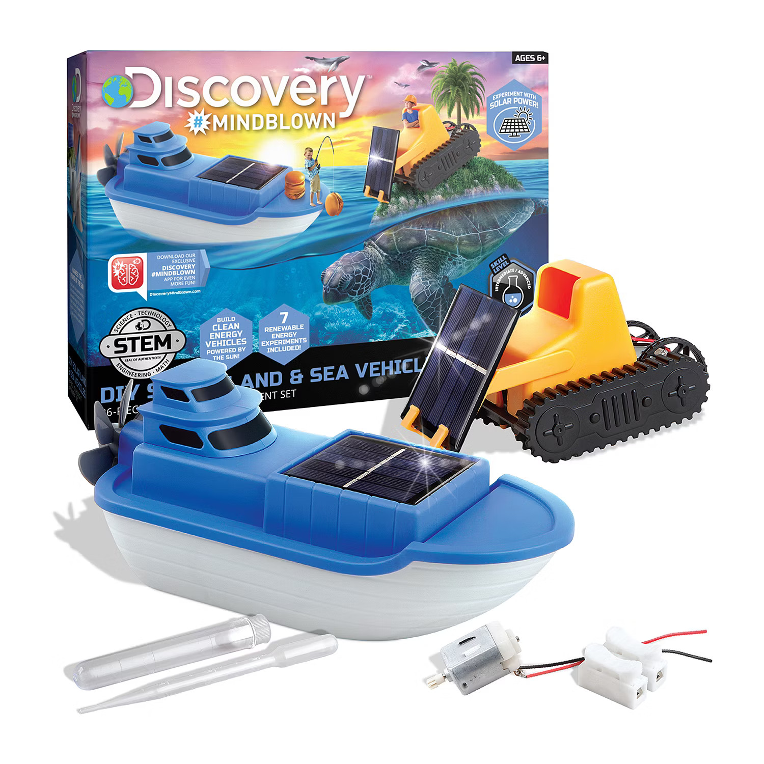 Discovery Mindblown Kids DIY Solar Land and Sea Rover | JCPenney