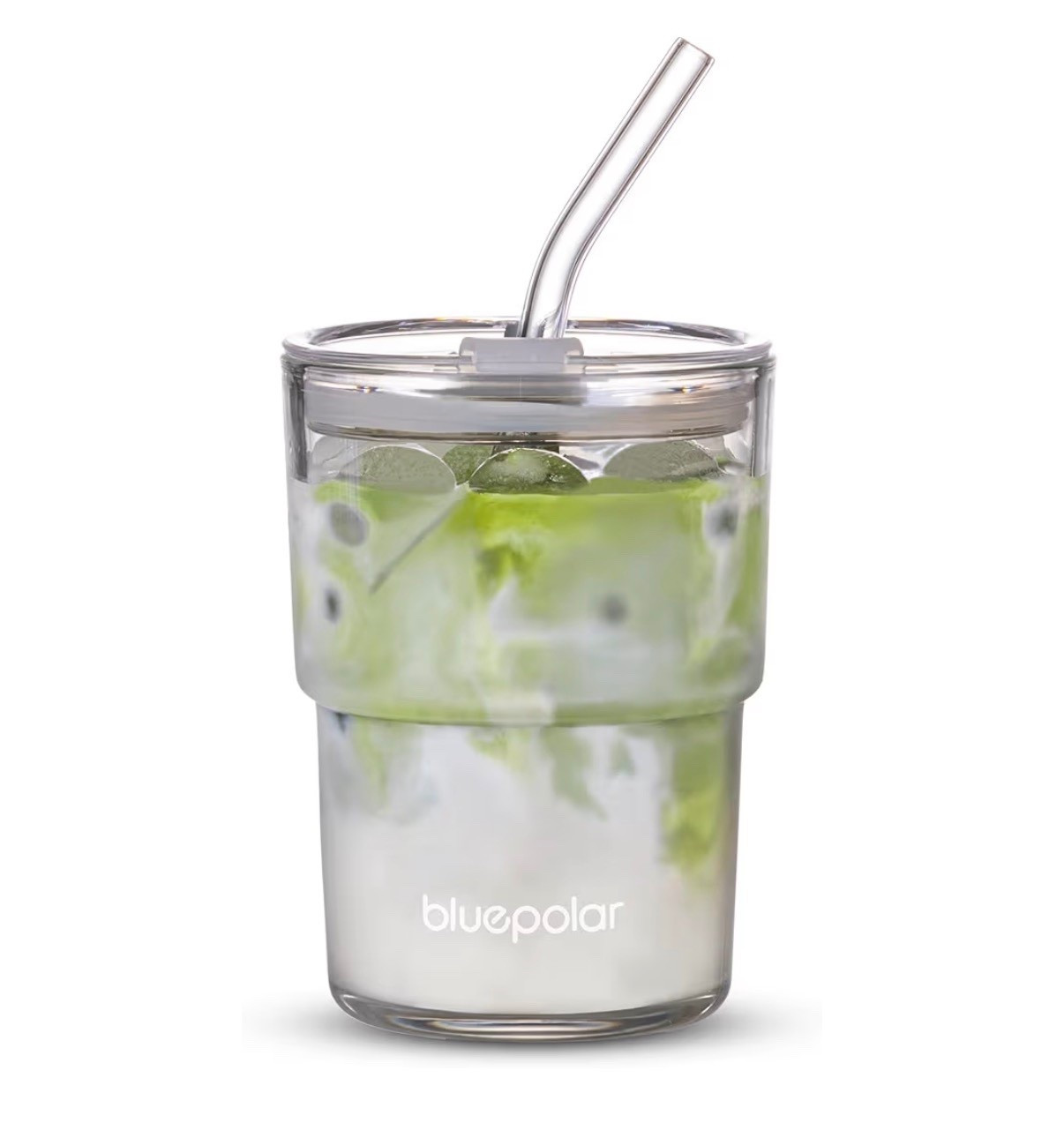 13oz/400ml Glass Water Tumbler with Straw and Lid Sealed Carry On Thick Wall Iced Coffee Cup Glass Cup for Water, Iced Tea Fruit Juice Etc(Aurora White

Cute glass tumbler for matcha 

#LTKfoodie #LTKValentine