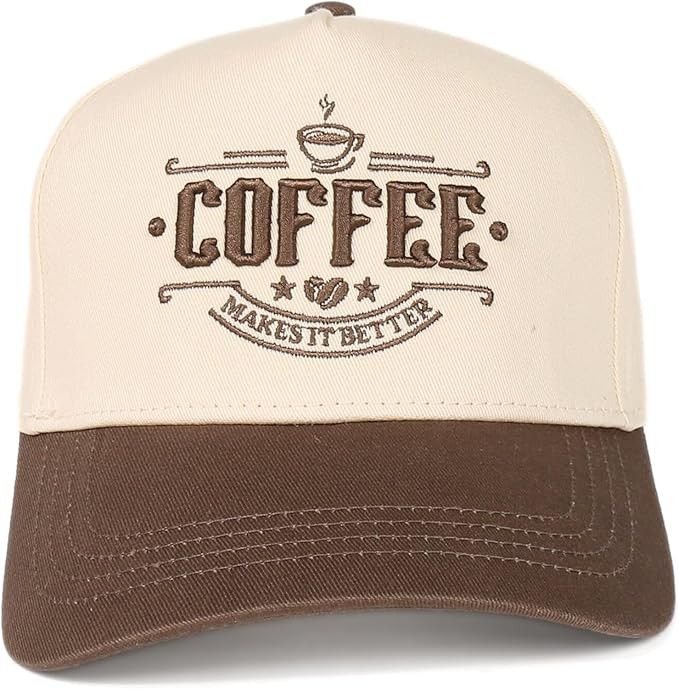 InnoBeta Coffee Gifts for Women Men Hat Cap, Funny Adjustable Embroidered Trucker Hat for Birthda... | Amazon (US)