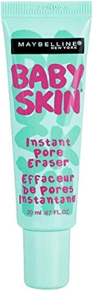 Maybelline Baby Skin Instant Pore Eraser Primer Makeup, Clear, 1 Count | Amazon (US)