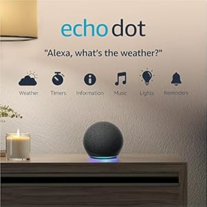 Amazon Official Site: All-new Echo Dot (4th Gen) | Smart speaker with Alexa | Charcoal | Amazon (US)
