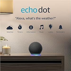Amazon Official Site: All-new Echo Dot (4th Gen) | Smart speaker with Alexa | Charcoal | Amazon (US)