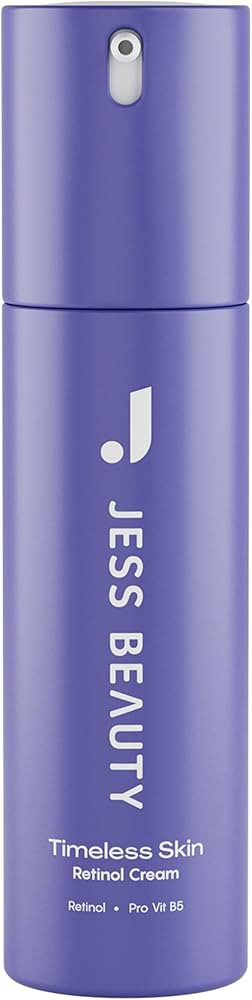 JESS BEAUTY | Timeless Skin Retinol Cream with Centella Asiatica | Skin Care Night Retinol Face C... | Amazon (US)