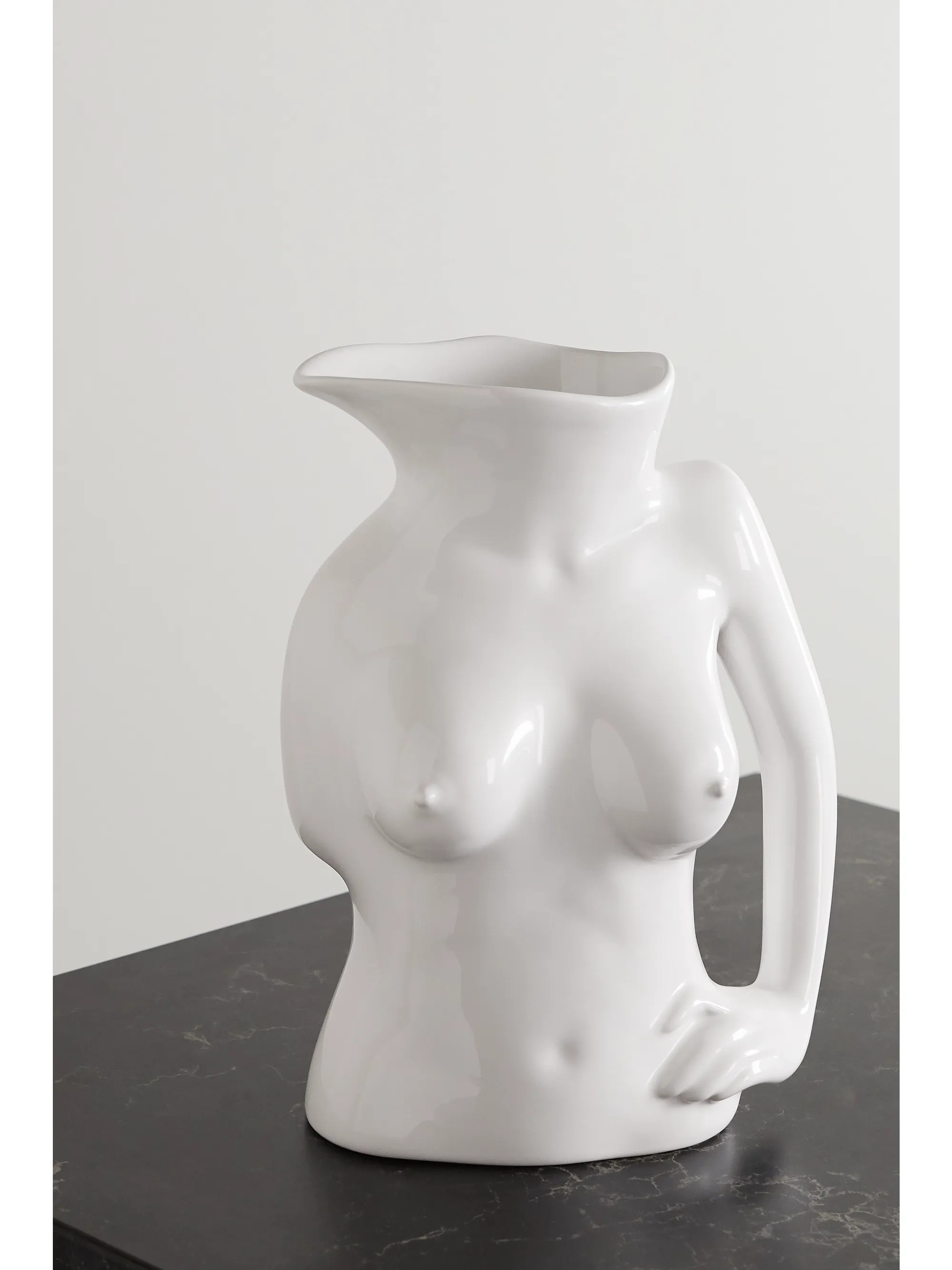White Jugs Jug ceramic vase | Anissa Kermiche | NET-A-PORTER | NET-A-PORTER (UK & EU)