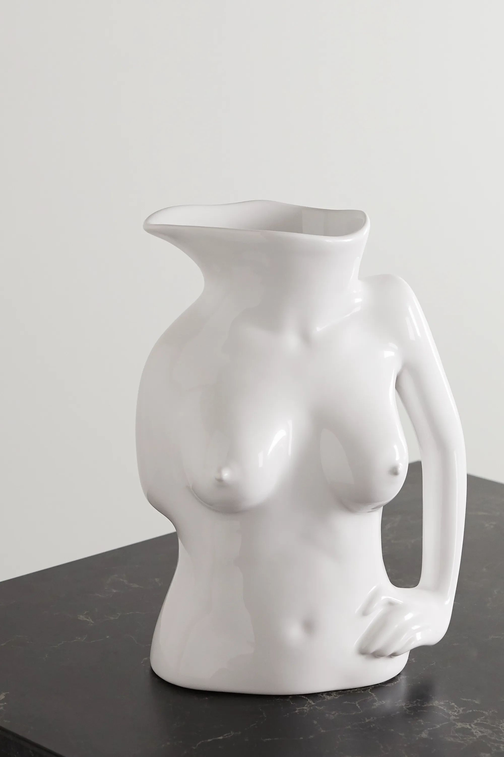 White Jugs Jug ceramic vase | Anissa Kermiche | NET-A-PORTER | NET-A-PORTER (UK & EU)