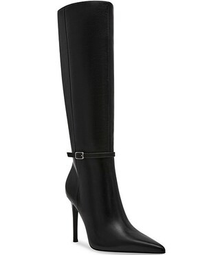 Steve Madden Voca Leather Pointed Toe Tall Boots | Dillard's | Dillard's