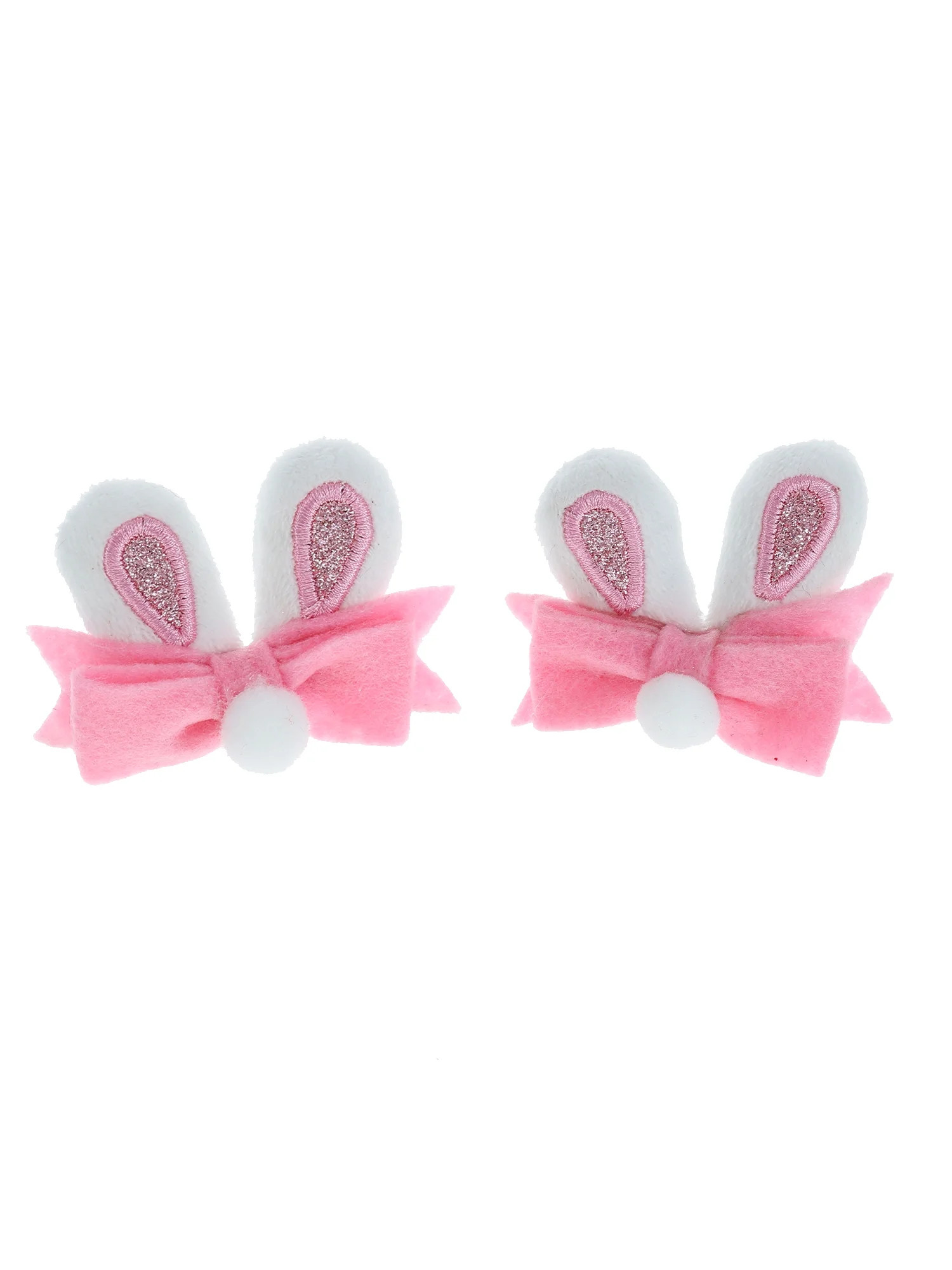 Way to Celebrate Easter Bunny Ears Hair Clips, 2 Pieces | Walmart (US)