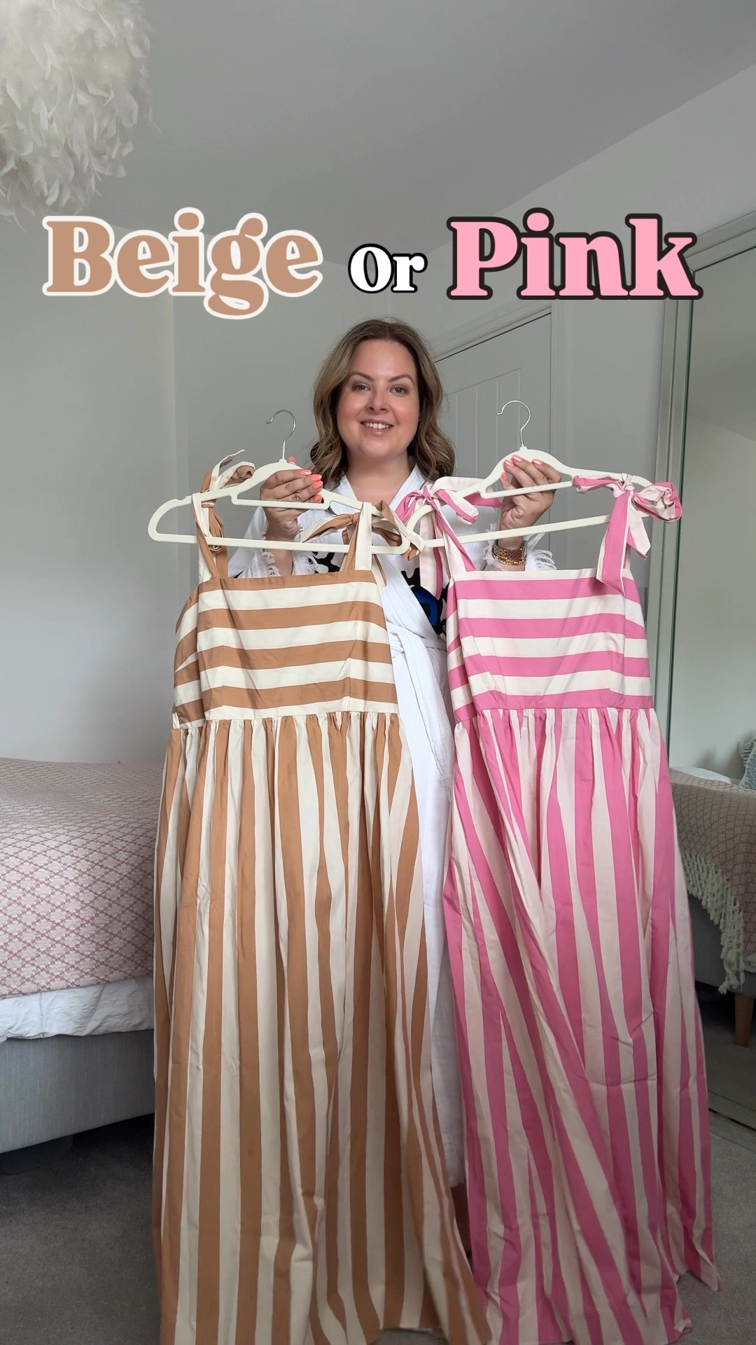 Are we feeling the beige dress or the pink one? 

Summer dress, midsize summer dress, midsize outfit, midsize dress, summer style, heat wave dressing, 

#LTKsummer #LTKuk #LTKmidsize