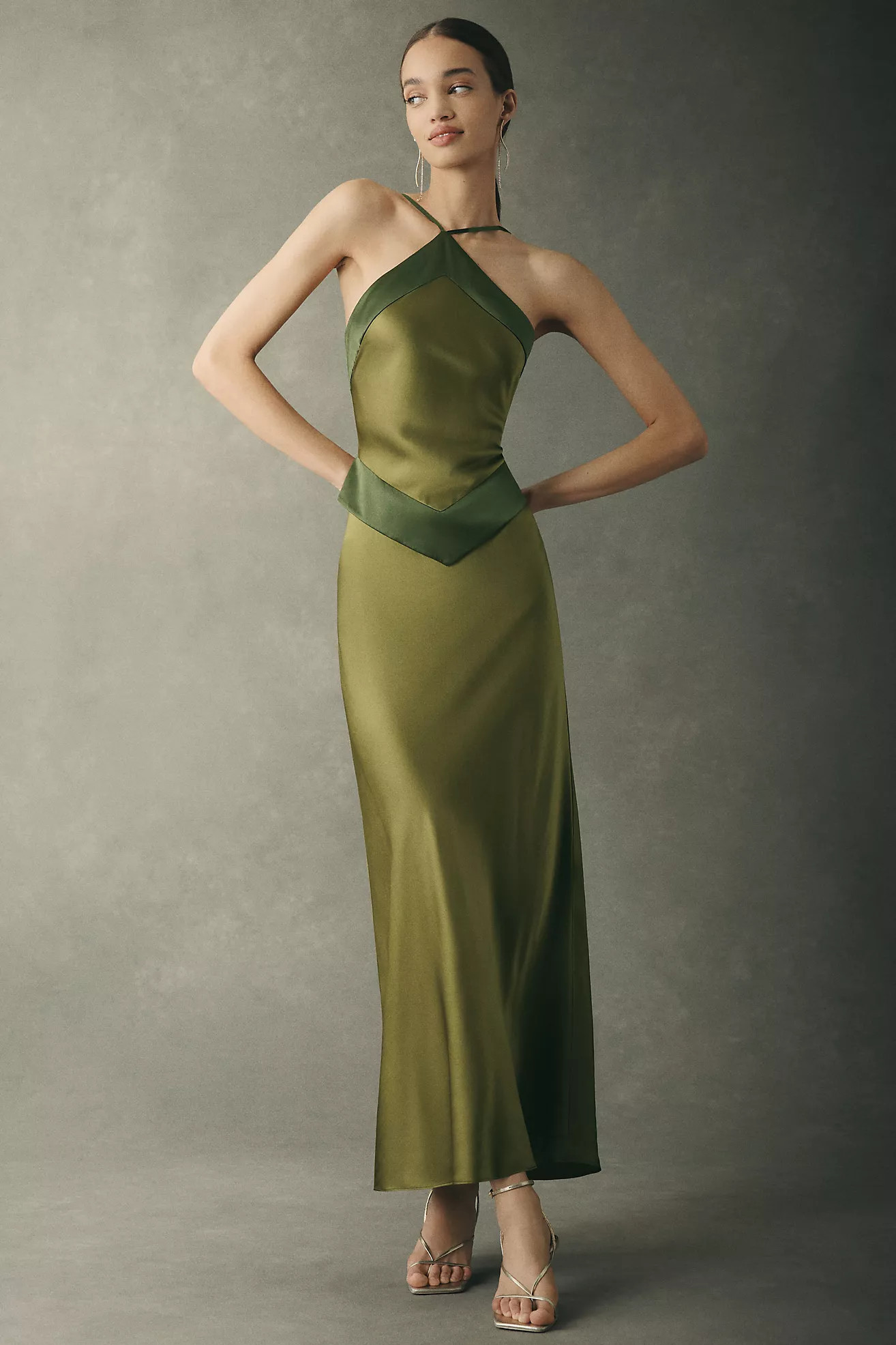 Reformation Jillian Silk Slip Maxi Dress | Anthropologie (US)