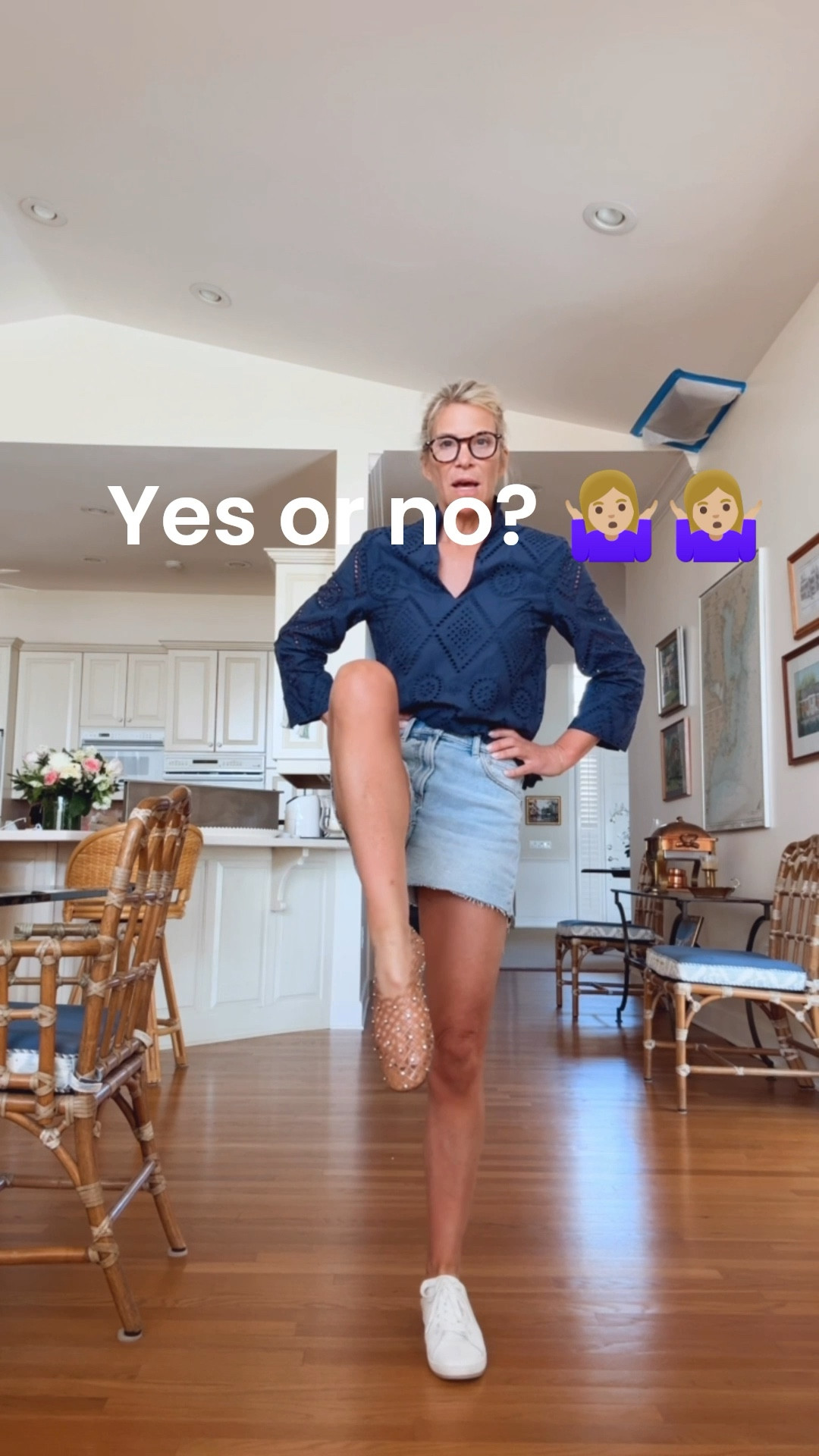 I’m a YES on these nude jelly shoes. They are sooooo cute and comfy!

#LTKOver40 #LTKootd #LTKSpringSale