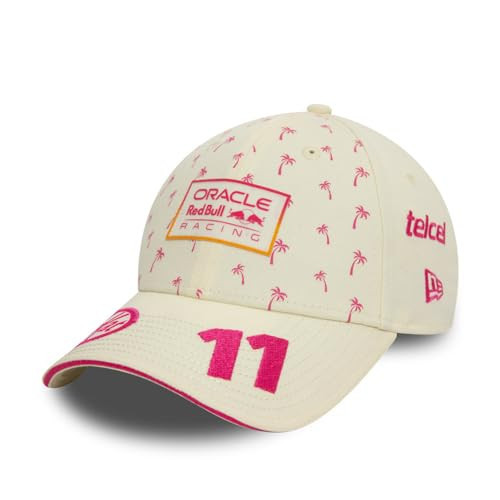 New Era Czech Perez Special Edition GP Miami Red Bull Racing 9Forty Adjustable Cap, White, Talla Única | Amazon (US)