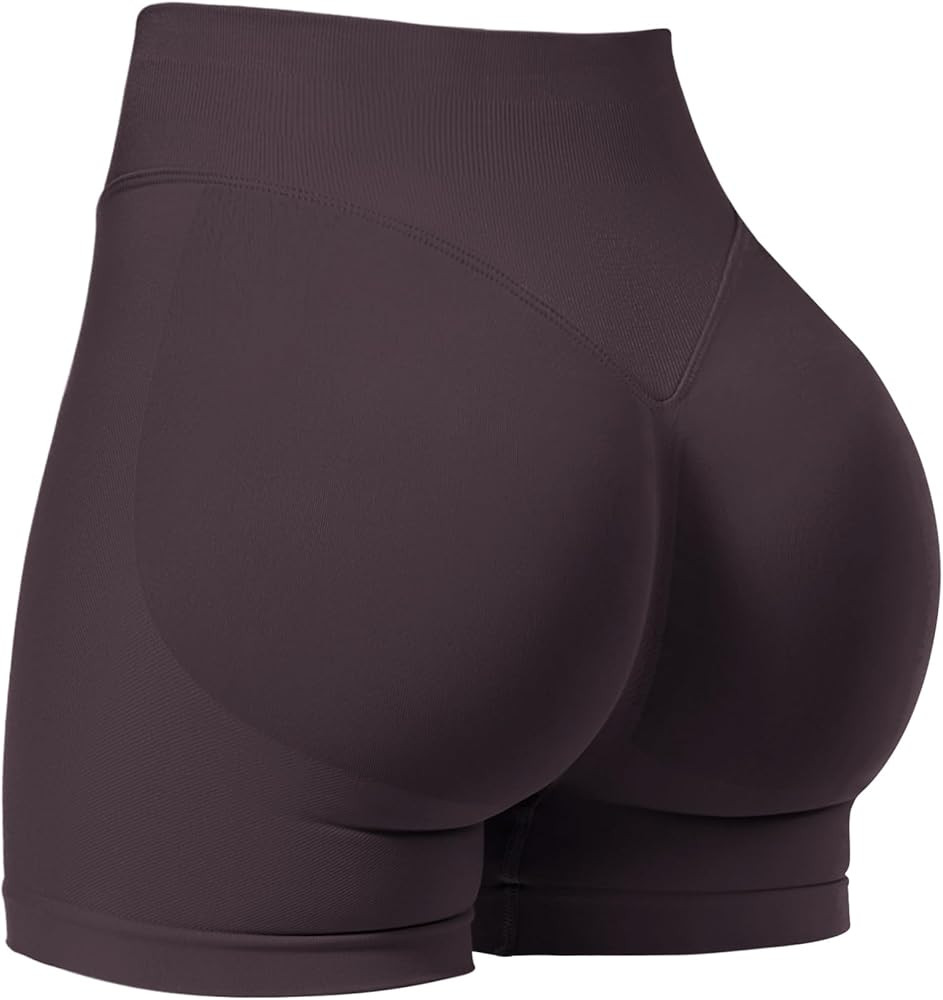 VOYJOY Women Workout Impact Shorts 2.5"/ 3.6"/ 4.5"/ 6" Scrunch Butt Lifting Gym Seamless Booty B... | Amazon (US)