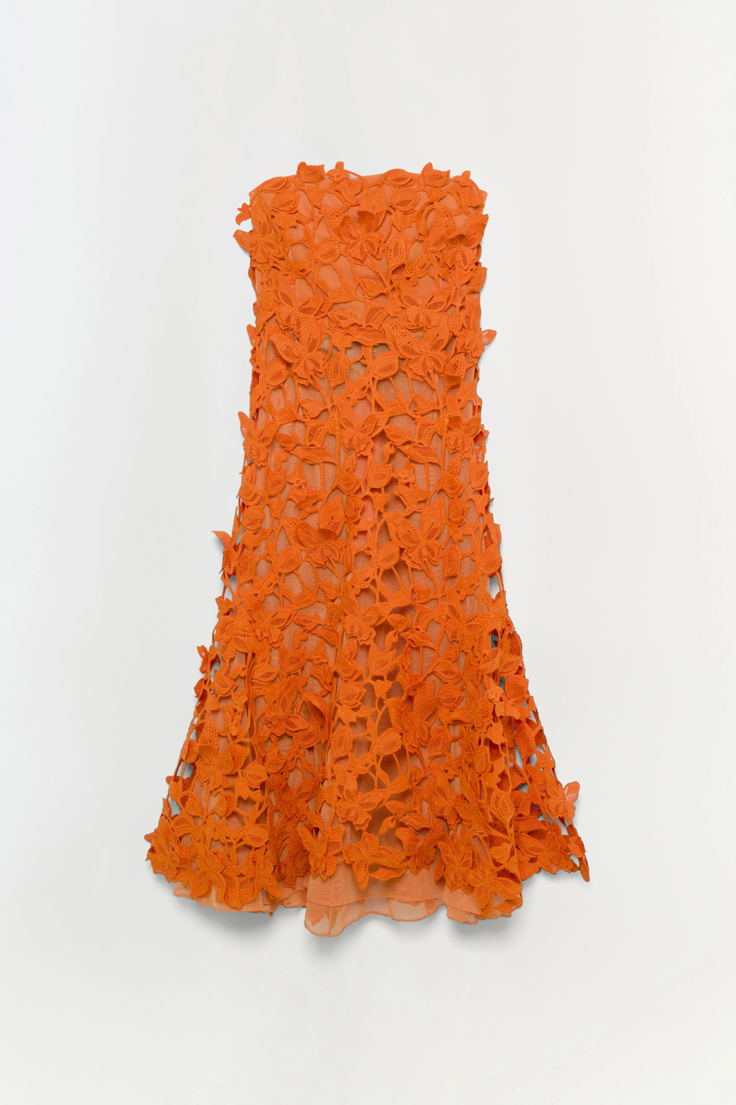 Fleurella Applique Midi Dress | Simkhai