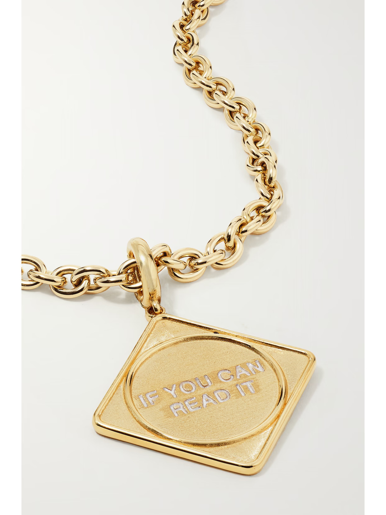 Lauren Rubinski - Sign 14-karat Gold Necklace - One size | NET-A-PORTER (US)