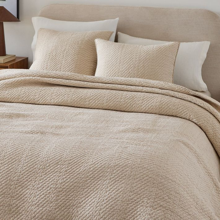 Reflections Matelasse Quilt & Shams | West Elm (US)
