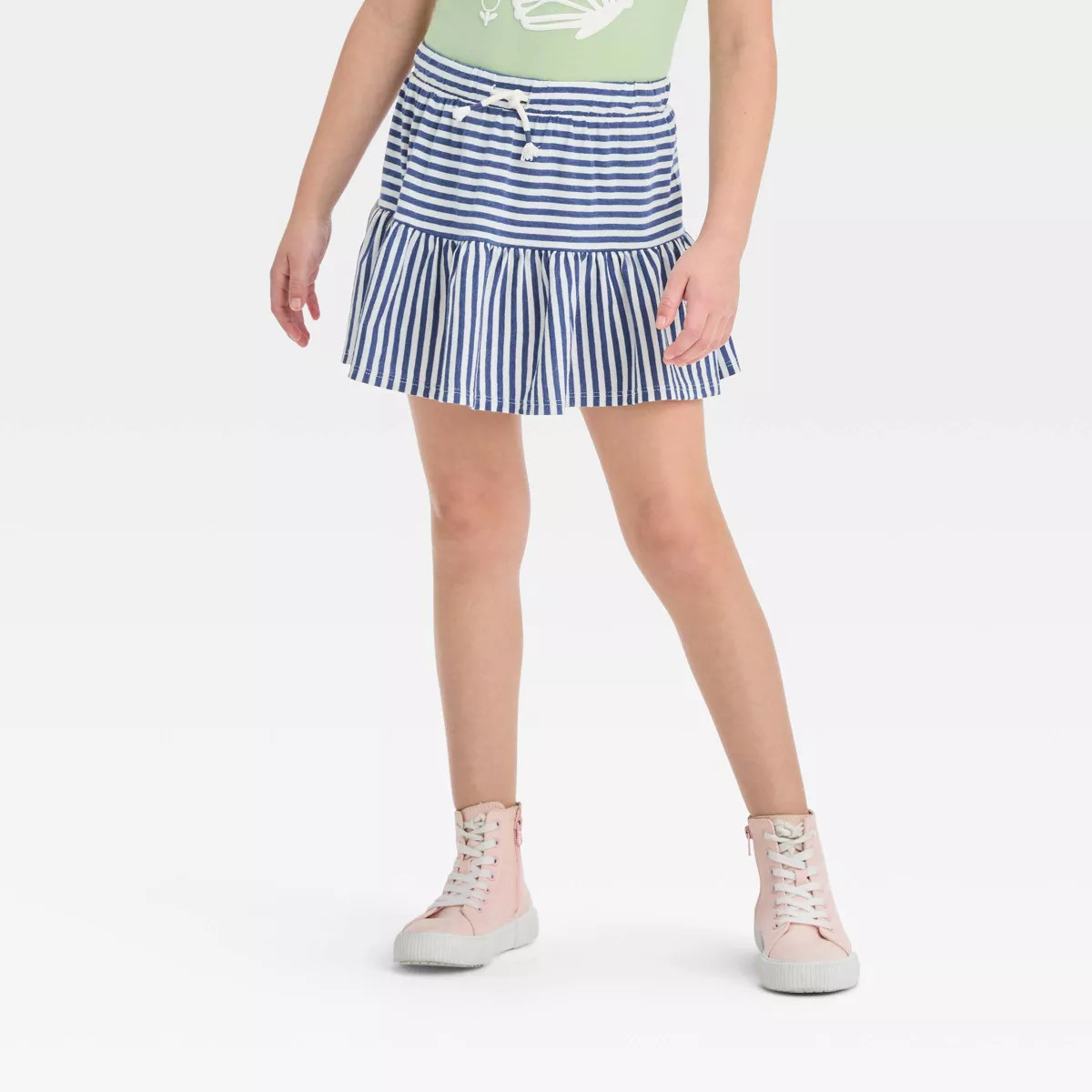 Girls' Knit Tiered Skort - Cat & Jack™ | Target