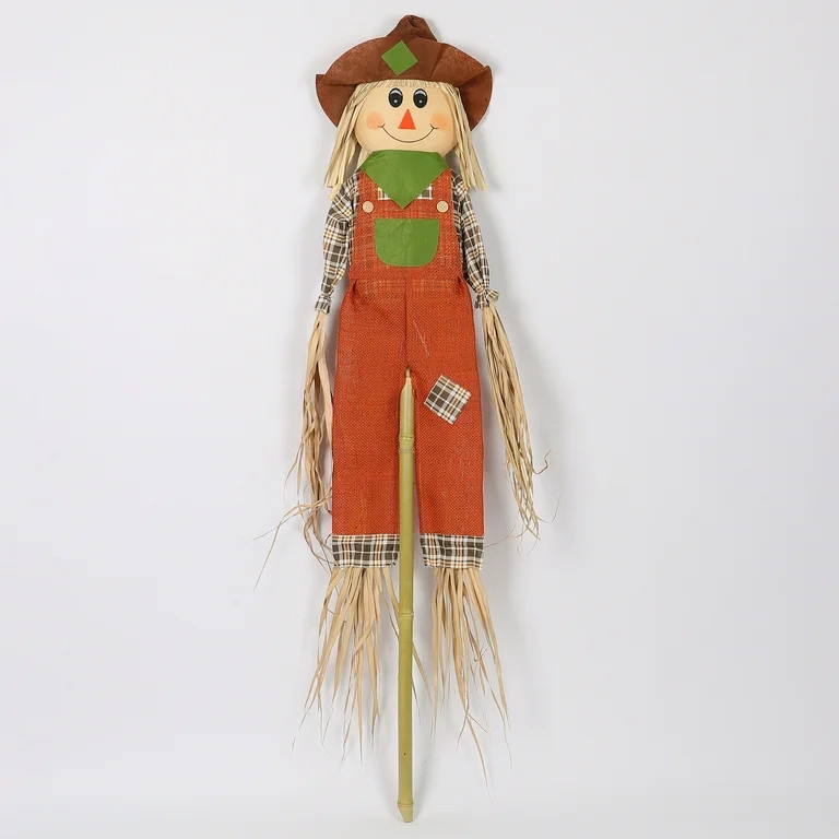 Harvest 60in Height Scarecrow Yard Stake Decoration, Multicolor, Way to Celebrate, Weight 0.88lb | Walmart (US)