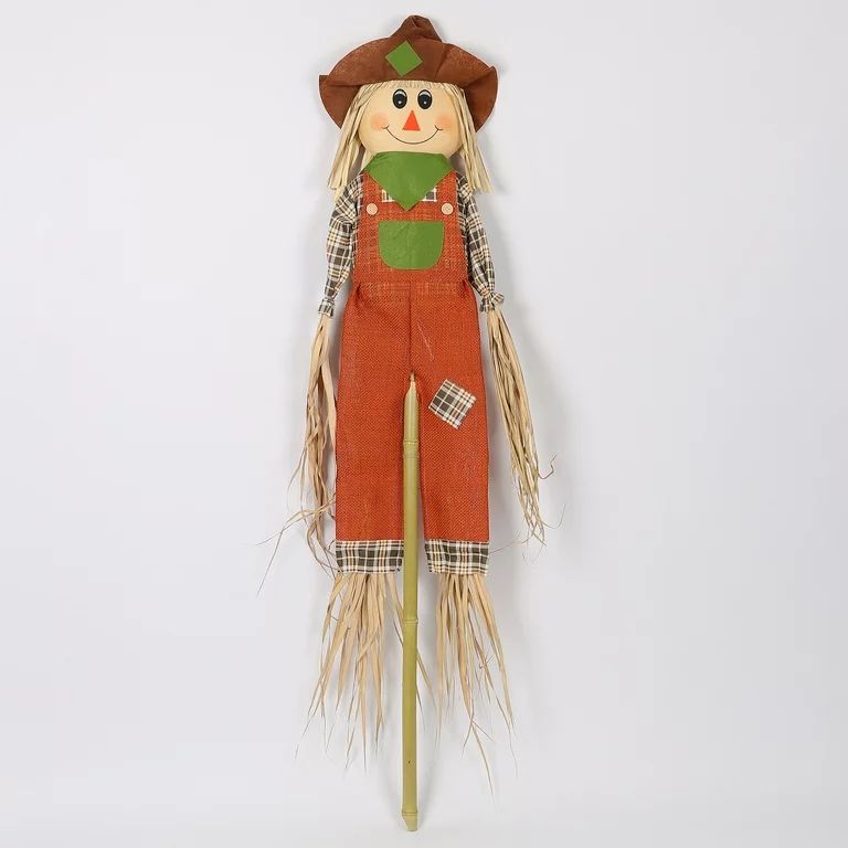 Harvest 60in Height Scarecrow Yard Stake Decoration, Multicolor, Way to Celebrate, Weight 0.88lb | Walmart (US)