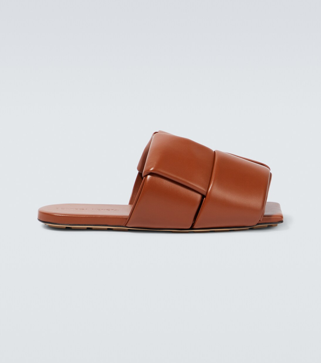 Padded leather sandals | Mytheresa (US/CA)