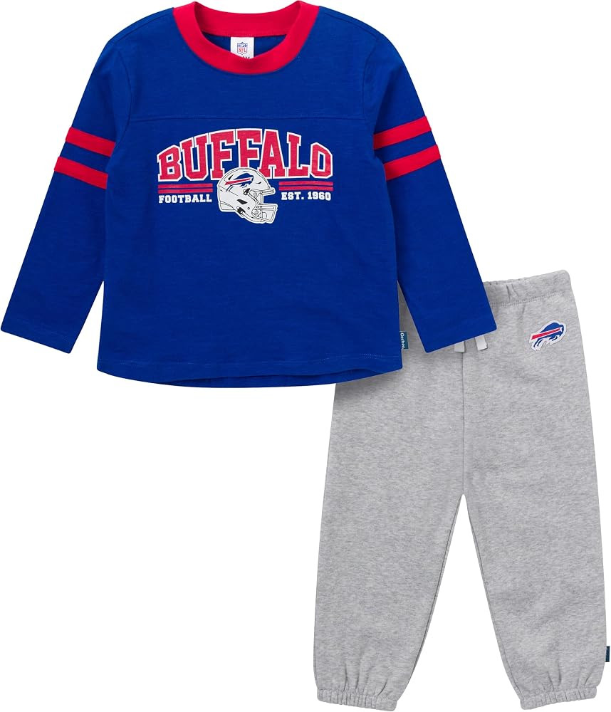 Gerber NFL unisex-baby Nfl Team Shirt and Sweatpants Set | Amazon (US)