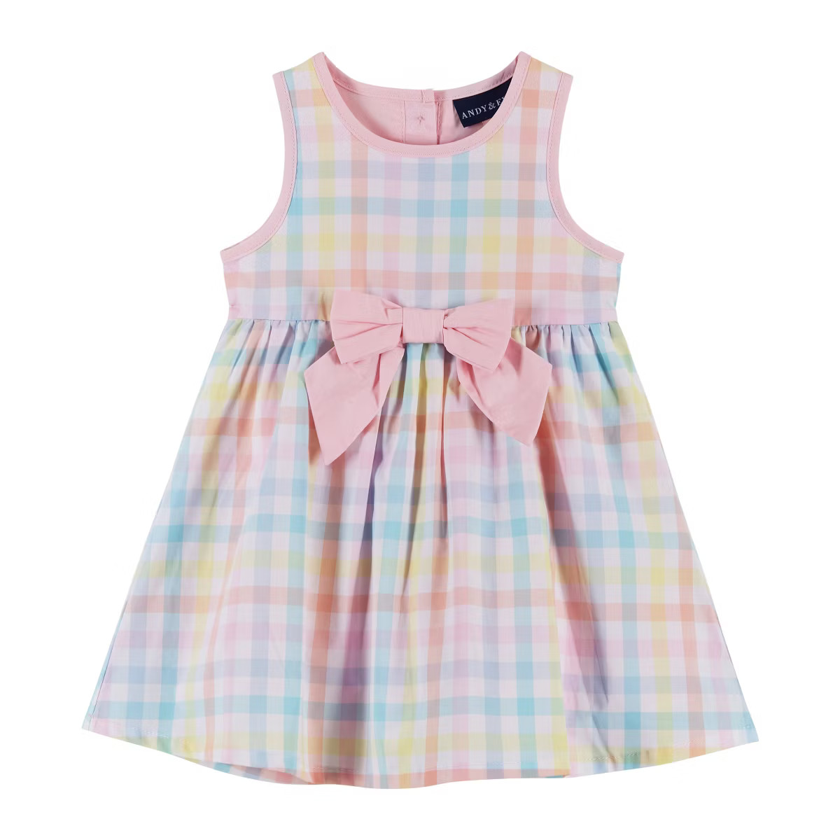 Andy & Evan  Infant  Gingham Sun Dress. | Target