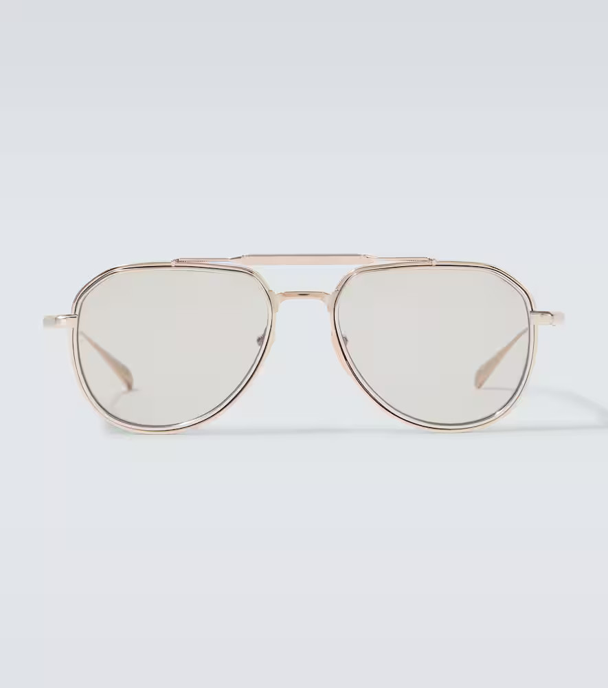 Jacques Marie Mage Commander aviator sunglasses | Mytheresa (US/CA)